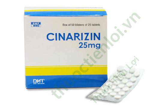 Cinarizin 25Mg Hataphar (H/50V/25V) 1 Cinarizin 25Mg Hataphar (H/50V/25V)