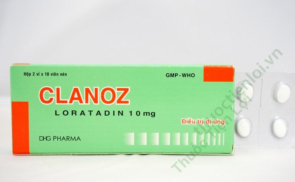 Clanoz Loratadin 10Mg - DHG (H/20V) 1 Clanoz Loratadin 10Mg - DHG (H/20V)