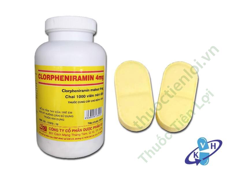 Clorpheniramin 4Mg - F Clorpheniramin 4Mg - F.T (C/1000V)