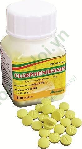 Clorpheniramin 4Mg - Vacopharm (C/100V) 1 Clorpheniramin 4Mg - Vacopharm (C/100V)
