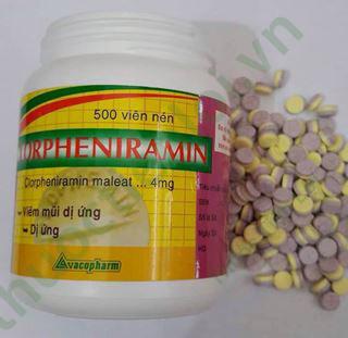 Clorpheniramin 4Mg Vacopharm (C/500V) 1 Clorpheniramin 4Mg Vacopharm (C/500V)