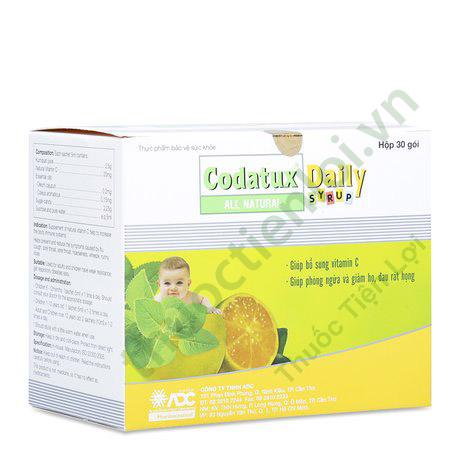 Codatux Daily Syrup ADC (H/30G/5Gr) 1 Codatux Daily Syrup ADC (H/30G/5Gr)