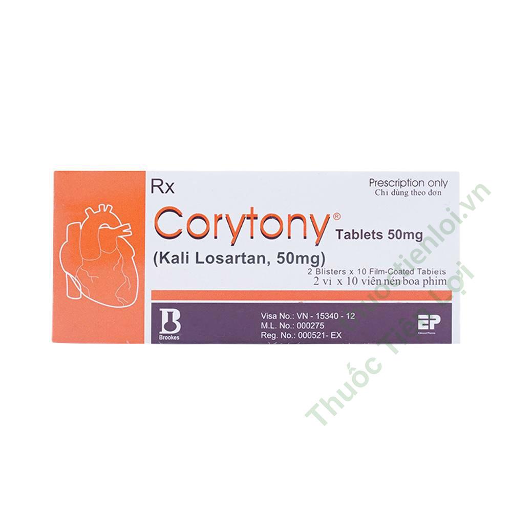 Corytony Losartan 50Mg Bookes Pharma (H/20V) 1 Corytony Losartan 50Mg Bookes Pharma (H/20V)