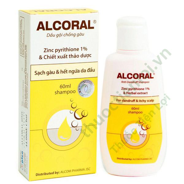 Alcoral Gamma (C/60ML) Dầu Gội Trị Gàu 1 Alcoral Gamma (C/60ML) Dầu Gội Trị Gàu