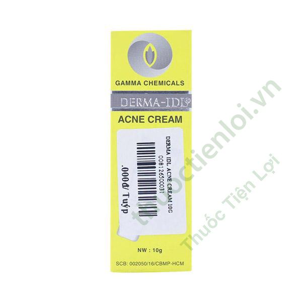 Derma-Idl Acne Cream Gamma Chemicals (Tube/10Gr) 1 Derma-Idl Acne Cream Gamma Chemicals (Tube/10Gr)
