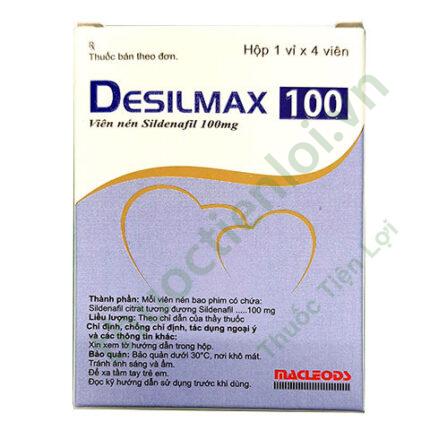 Desilmax Sildenafil 100Mg Macleods (H/4V)