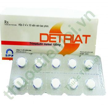 Detriat Trimebutine 100Mg SPM (H/20V) 1 Detriat Trimebutine 100Mg SPM (H/20V)