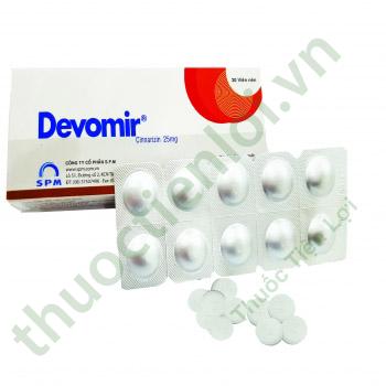 Devomir Cinnarizin 25Mg - SPM (H/30V) 1 Devomir Cinnarizin 25Mg - SPM (H/30V)