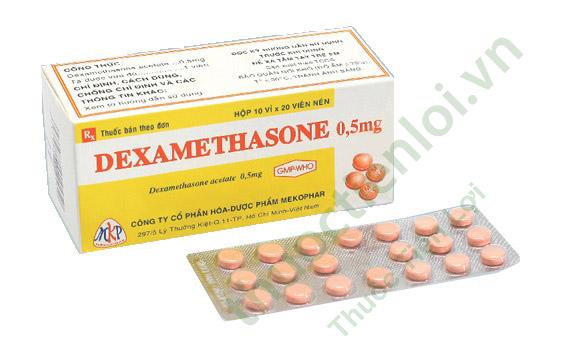 Dexamethasone 0 Dexamethasone 0.5Mg Mekophar (H/200V)