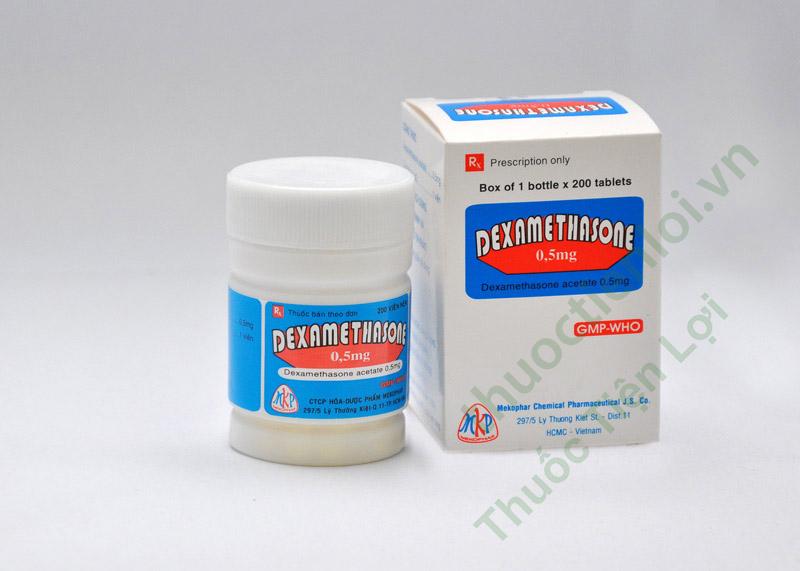 Dexamethasone 0 Dexamethasone 0.5Mg - Mekophar (C/200V)