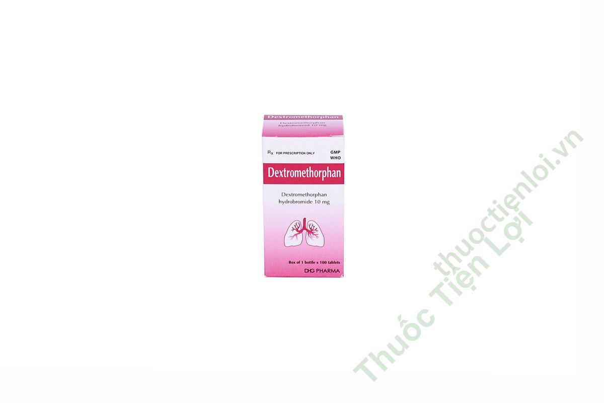 Dextromethorphan 10Mg DHG (C/100V)(Nén) 1 Dextromethorphan 10Mg DHG (C/100V)(Nén)