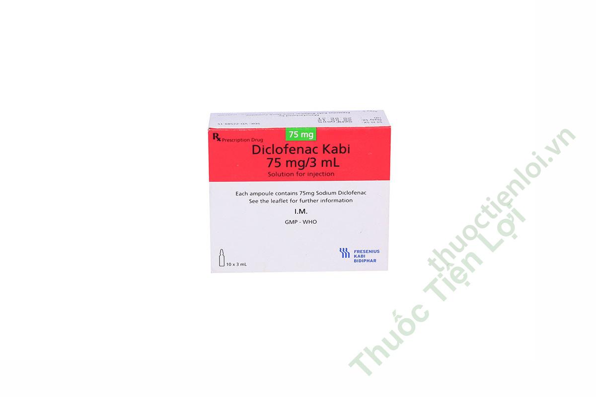 Diclofenac 75Mg/3ML Kabi (H/10O/3ML) 1 Diclofenac 75Mg/3ML Kabi (H/10O/3ML)