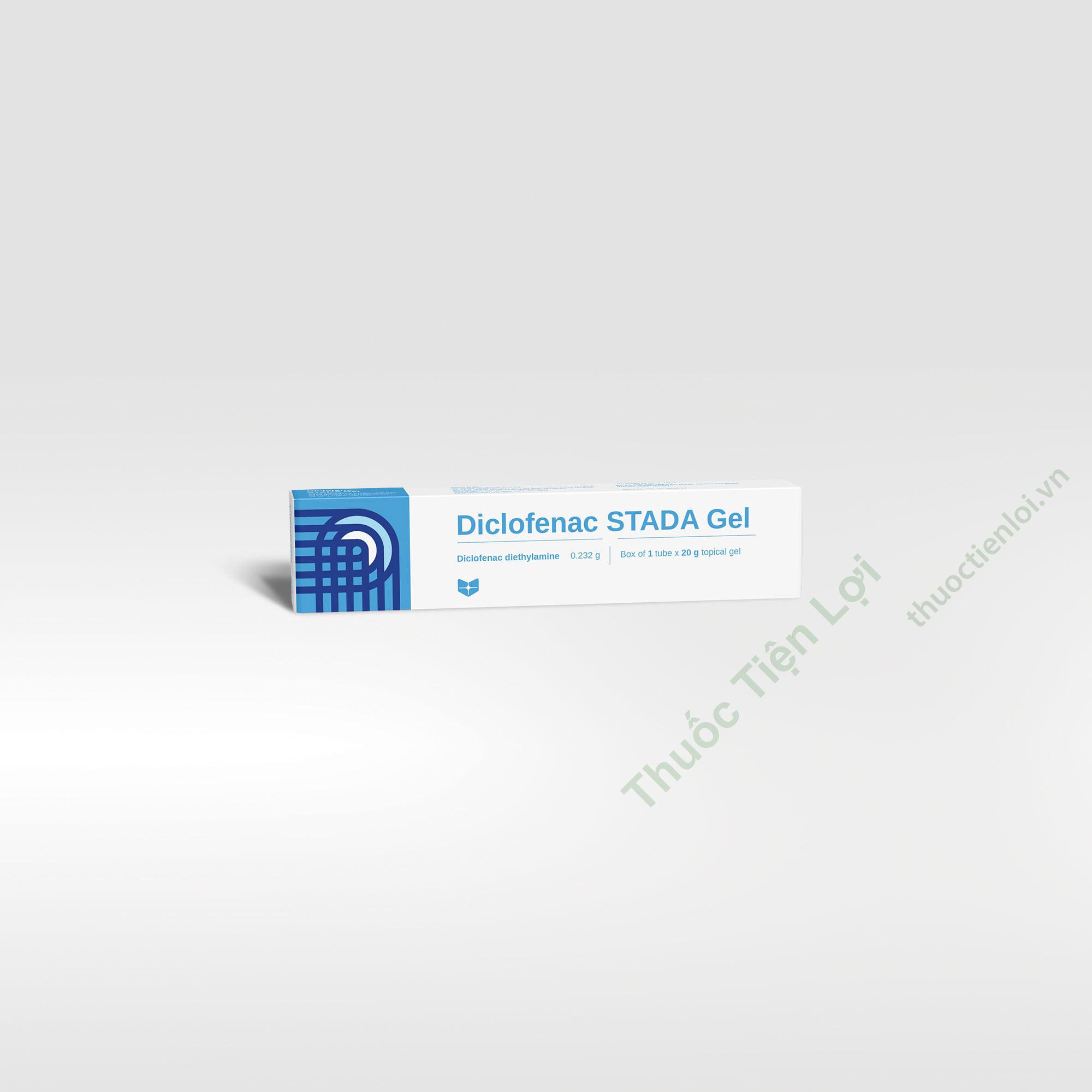Diclofenac Gel Stada (T/20G) 1 Diclofenac Gel Stada (T/20G)