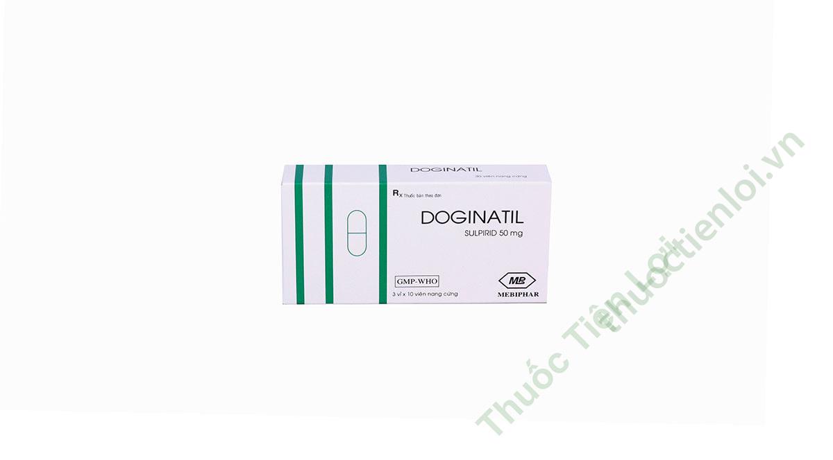 Doginatil Sulpirid 50Mg - Mebiphar (H/30V) 1 Doginatil Sulpirid 50Mg - Mebiphar (H/30V)