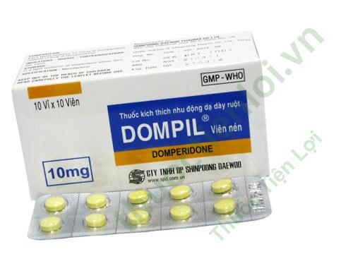 Dompil Domperidon 10Mg - Shinpong (H100V) 1 Dompil Domperidon 10Mg - Shinpong (H100V)