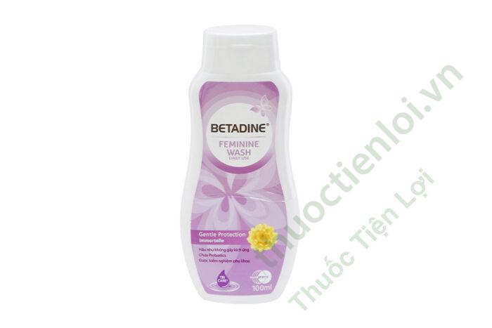 Betadine Feminine Wash Gentle Protection Immort 100ML