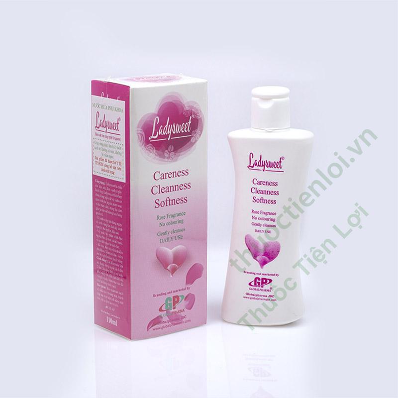 Dung Dịch Vệ Sinh Phụ Nữ Ladysweet - Global Pharm 1 Dung Dịch Vệ Sinh Phụ Nữ Ladysweet - Global Pharm
