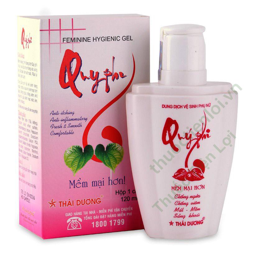 Dung Dịch Vệ Sinh Phụ Nữ Quý Phi Hồng - Thái Dương (C/120ML)