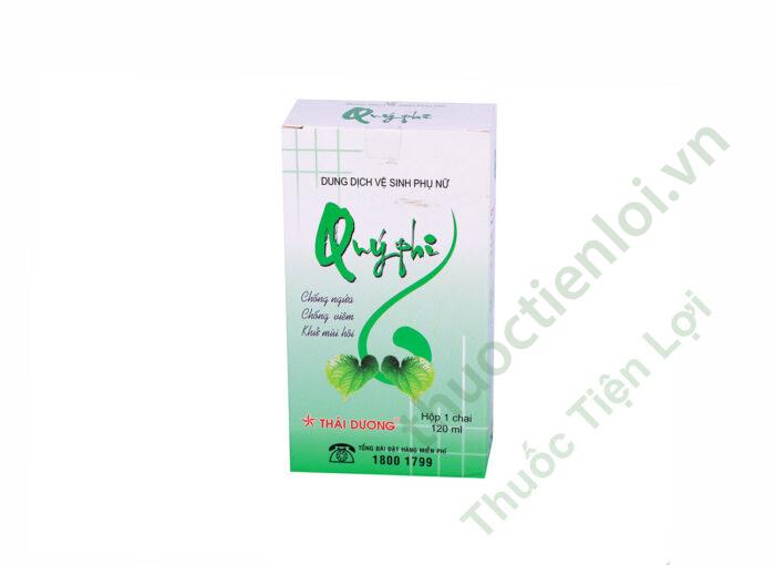 Dung Dịch Vệ Sinh Phụ Nữ Quý Phi Xanh - Thái Dương (C/120ML)