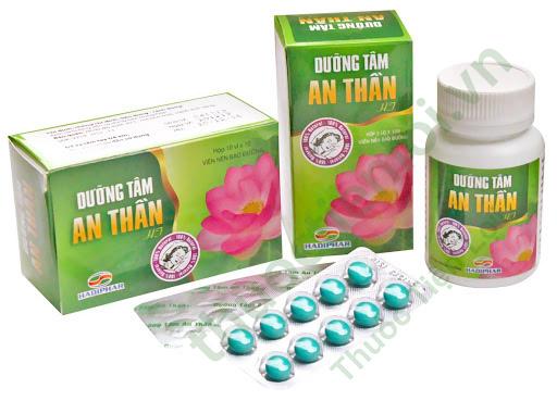 Dưỡng Tâm An Thần HADIPHAR (C/100V) 1 Dưỡng Tâm An Thần HADIPHAR (C/100V)