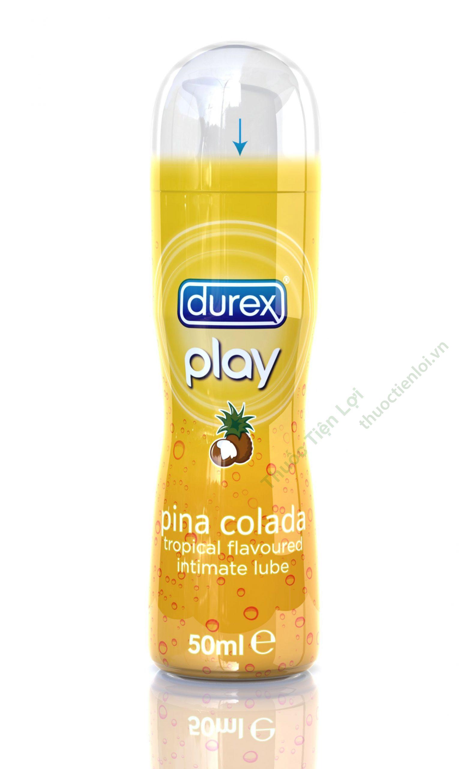 Gel Bôi Trơn Durex Play Pina Colada 50ML 1 Gel Bôi Trơn Durex Play Pina Colada 50ML
