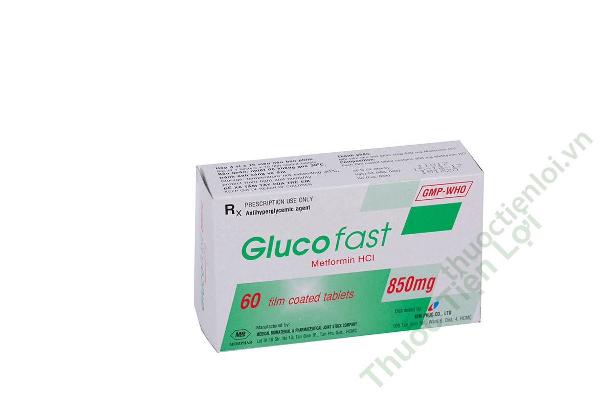 Glucofast 850Mg - Mebiphar (H/60V) 1 Glucofast 850Mg - Mebiphar (H/60V)