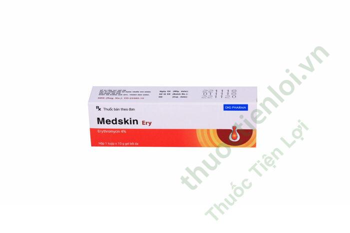 Medskin Erythromycin 4% DHG (Tube/10Gr)