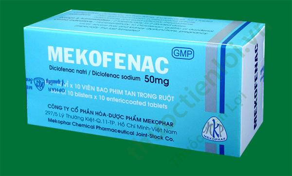 Mekofenac Diclofenac 50Mg Mekophar (H/100V) 1 Mekofenac Diclofenac 50Mg Mekophar (H/100V)