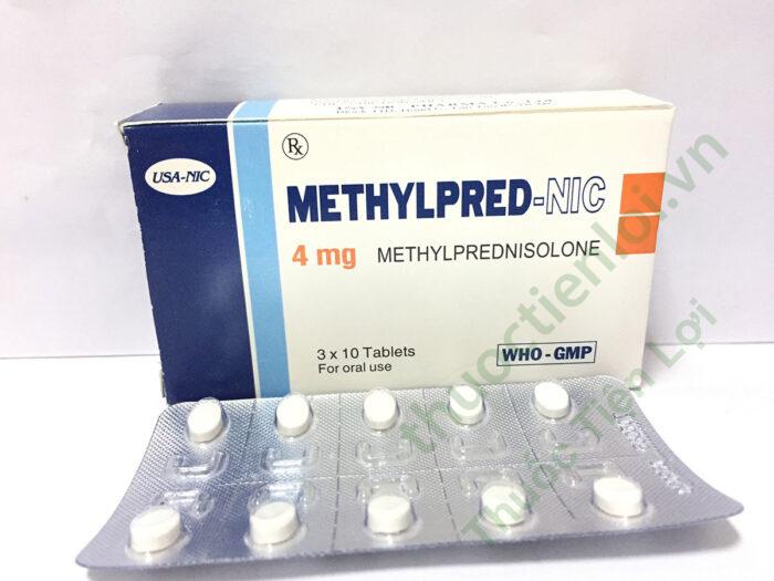 Methylpred 4Mg Nic (H/30V)