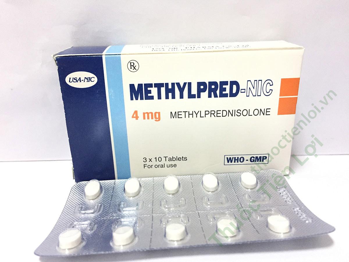 Methylprednisolon 4Mg NIC Pharma (H/30V) 1 Methylprednisolon 4Mg NIC Pharma (H/30V)