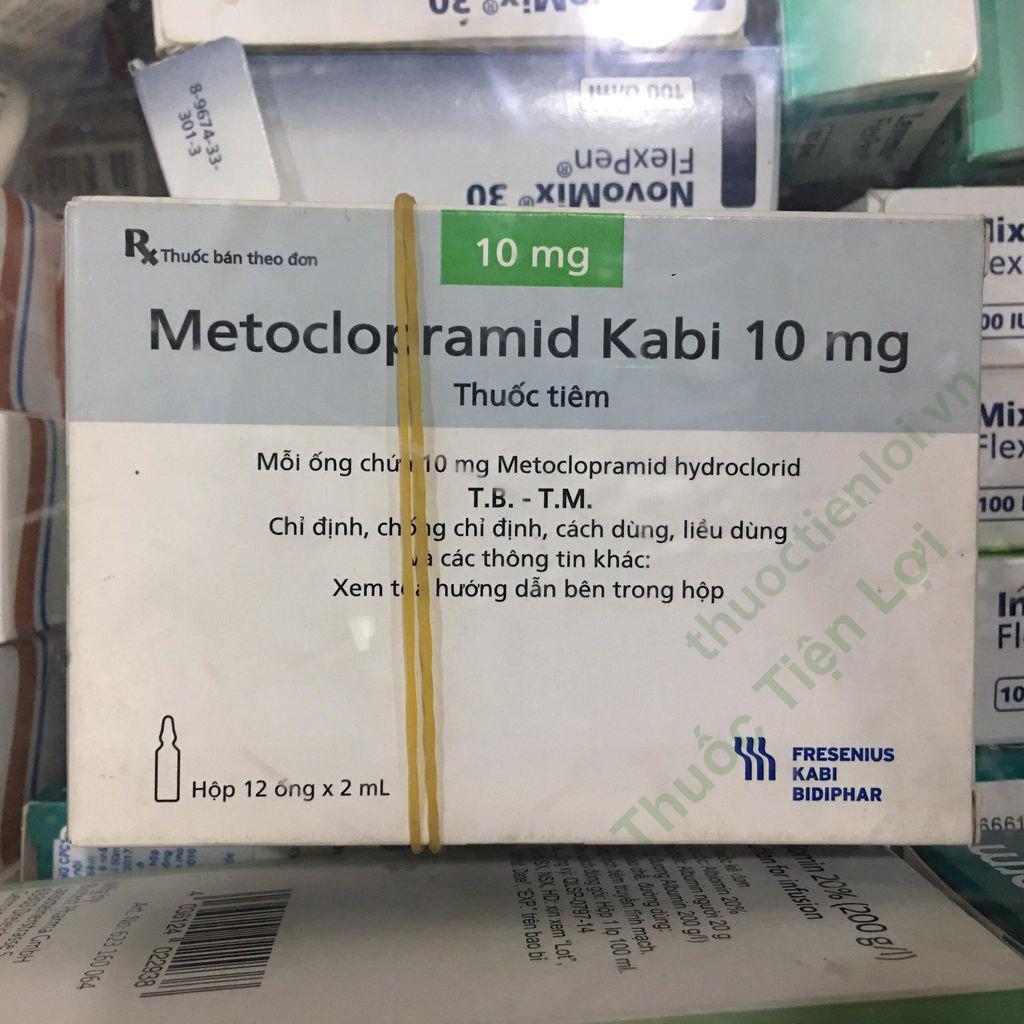 Metoclopramid Kabi 10Mg/2ML (H/12O/2ML) 1 Metoclopramid Kabi 10Mg/2ML (H/12O/2ML)