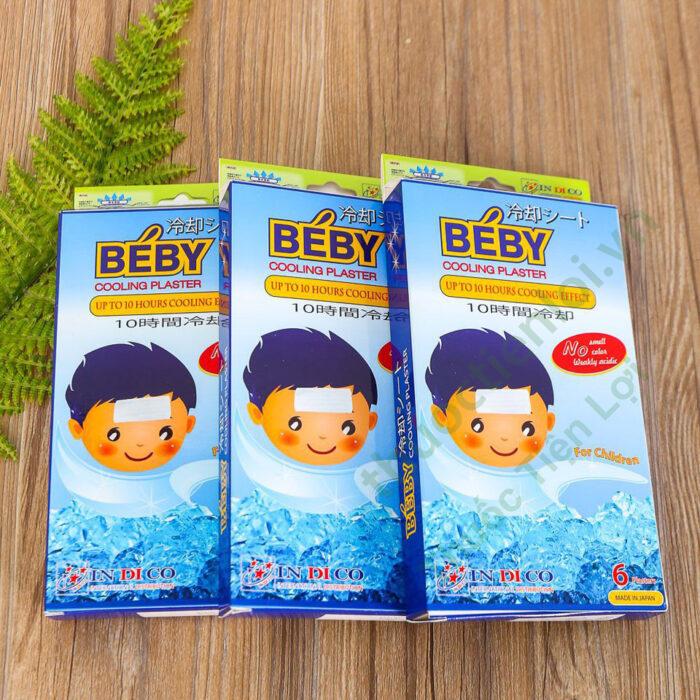 Beby Cooling Plaster (H/6M) Miếng Dán Hạ Sốt