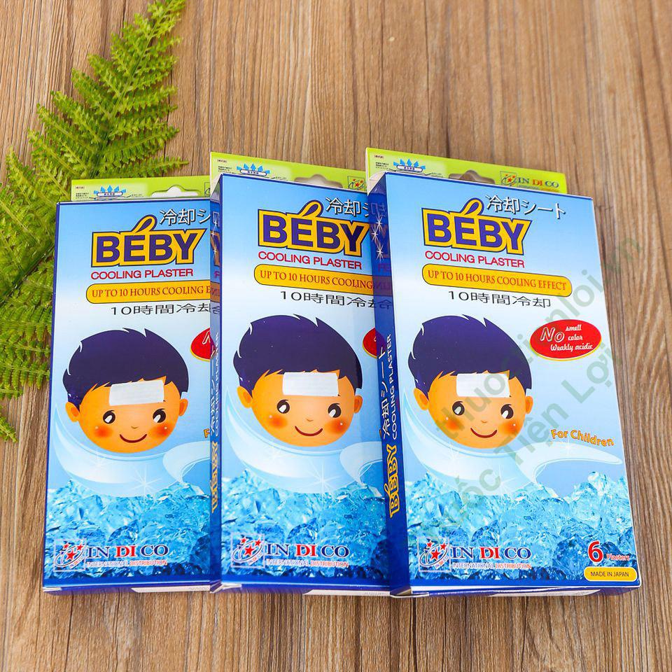 Beby Cooling Plaster (H/6M) Miếng Dán Hạ Sốt 1 Beby Cooling Plaster (H/6M) Miếng Dán Hạ Sốt