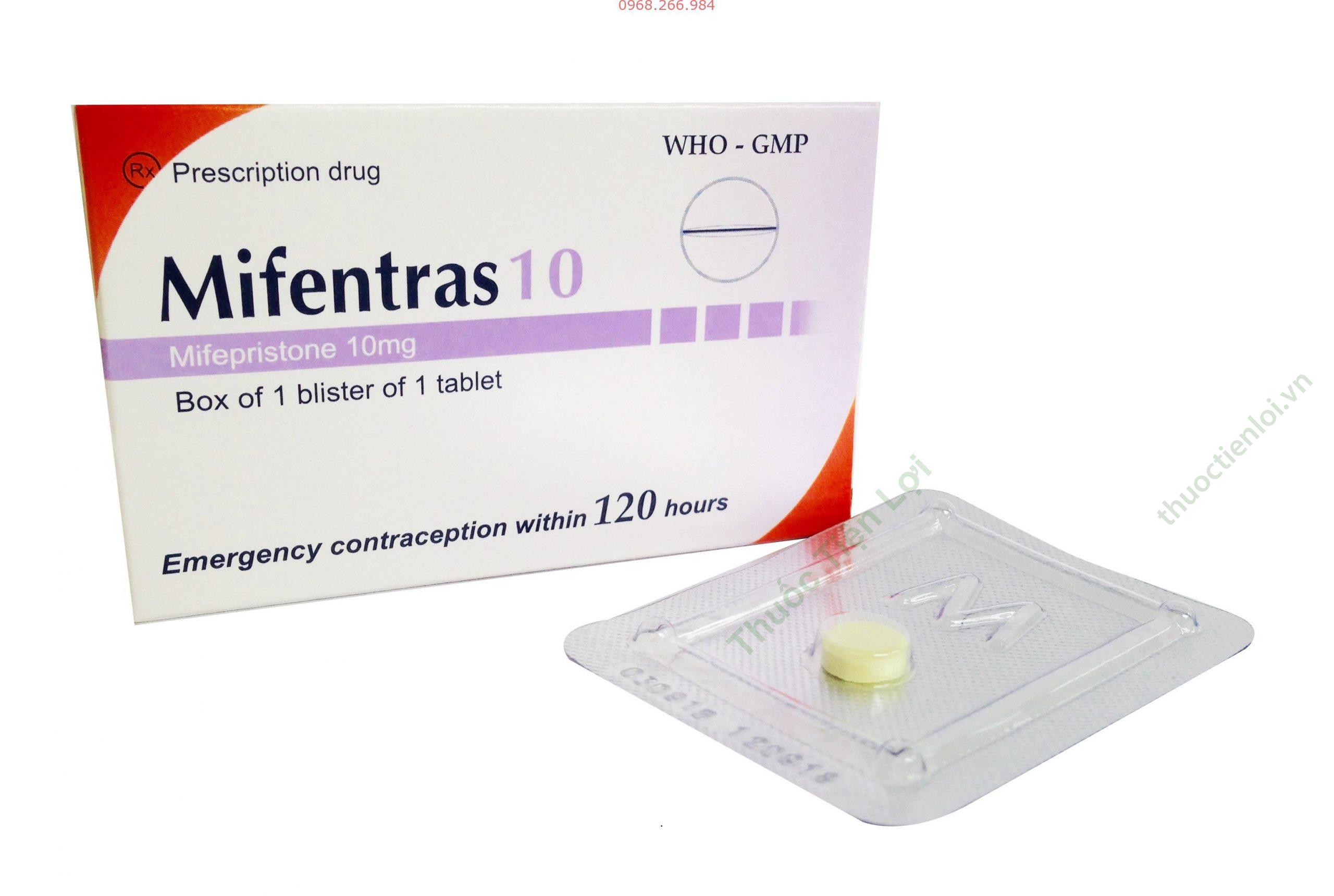 Mifentras 10Mg Hà Nội (H/1V) 1 Mifentras 10Mg Hà Nội (H/1V)