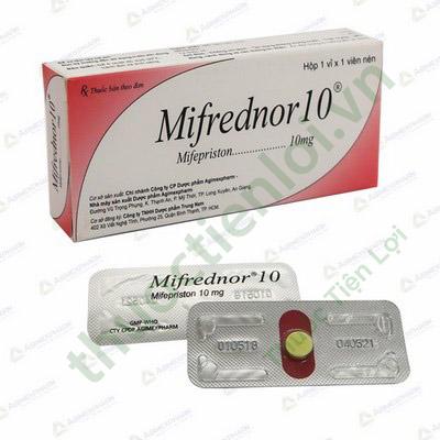 Mifrednor 10 (H/1 Viên) Agimexpharm-Dh 1 Mifrednor 10 (H/1 Viên) Agimexpharm-Dh