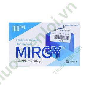 Migry Gabapentin 100Mg Getz Pharma (H/10V)