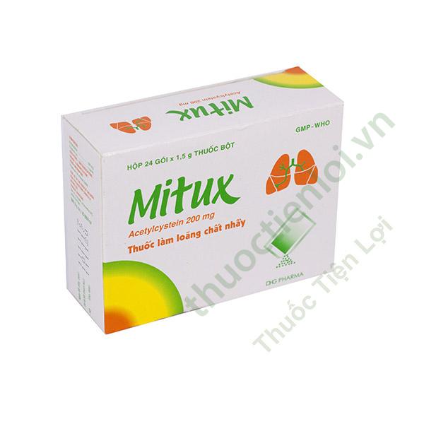 Mitux 200Mg DHG (H/24G/1 Mitux 200Mg DHG (H/24G/1.5G) (Gói)