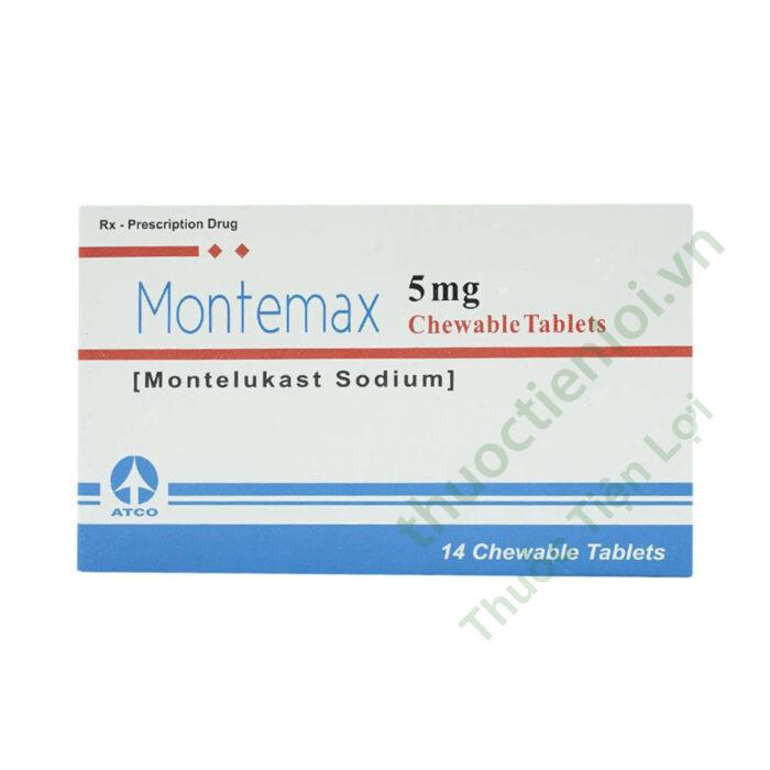 Montemax Montelukast 5Mg - Atco (H/14V)