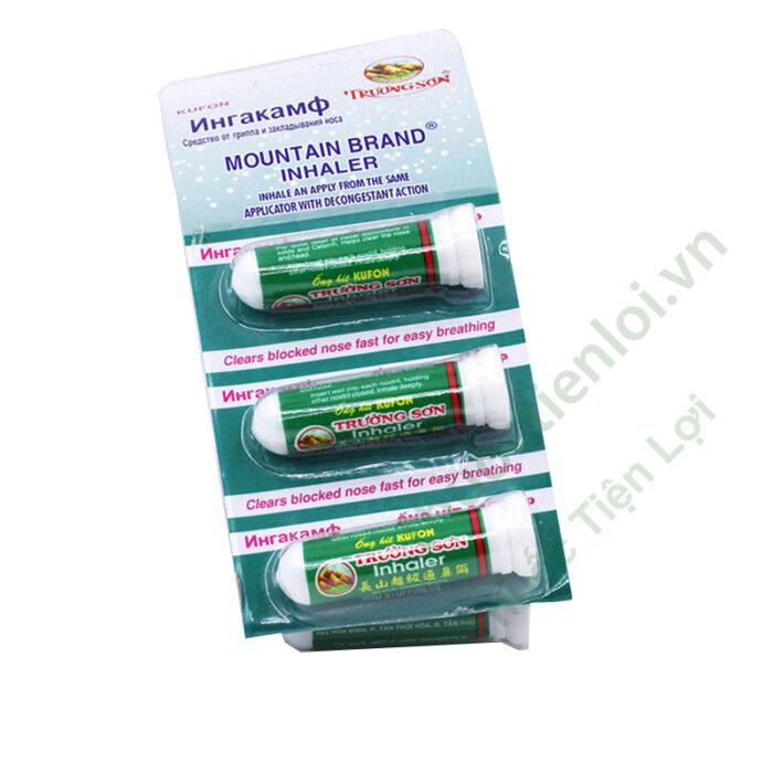 Mountain Brand Inhaler Ống Hít - Trường Sơn (D/6O)