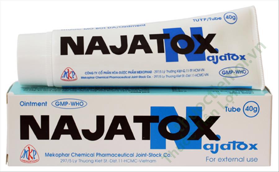 Najatox Cream - Mekophar (T/40G) 1 Najatox Cream - Mekophar (T/40G)