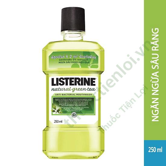 nuoc_suc_mieng_listerine_greentea_449.jpg Listerine NSM Trà Xanh (c/250ml) - Ảnh 1