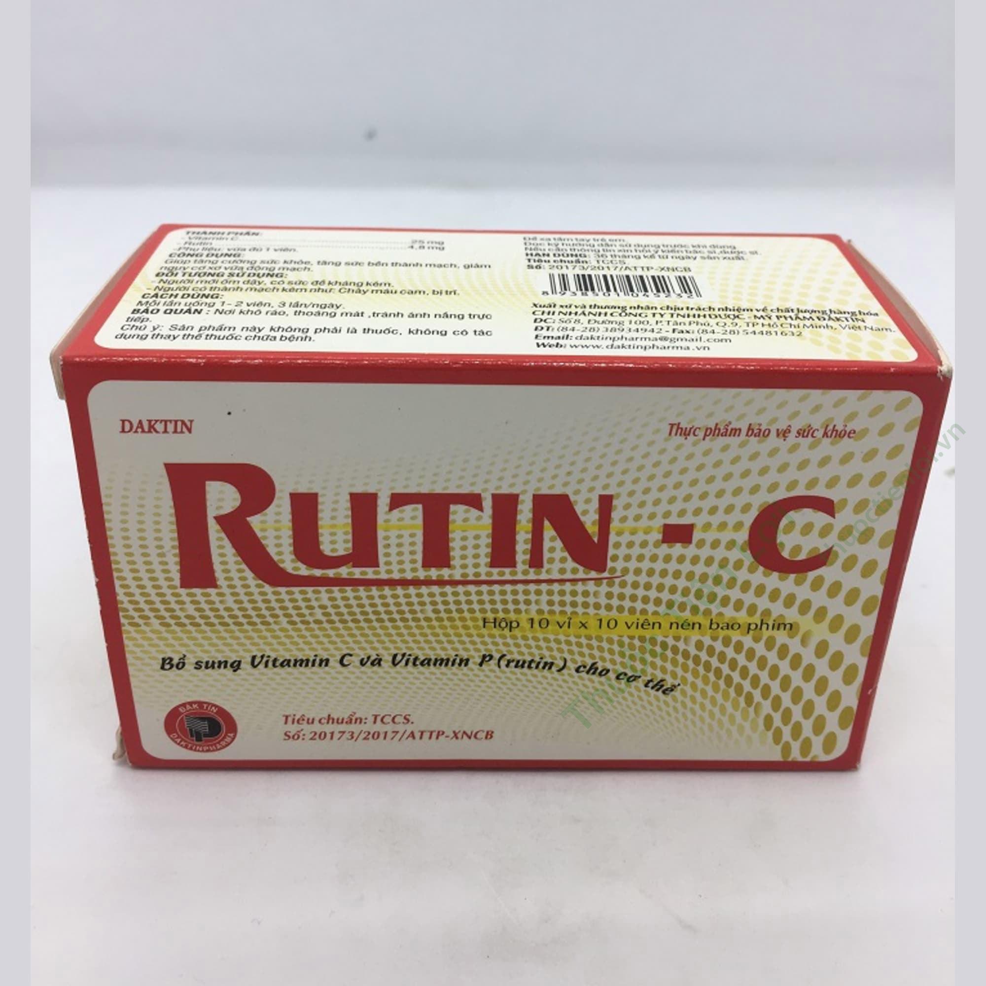 Rutin C Daktin (H/100V) 1 Rutin C Daktin (H/100V)