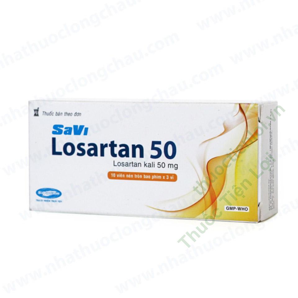 Savi Losartan 50Mg SaVipharm (H/30V) 1 Savi Losartan 50Mg SaVipharm (H/30V)