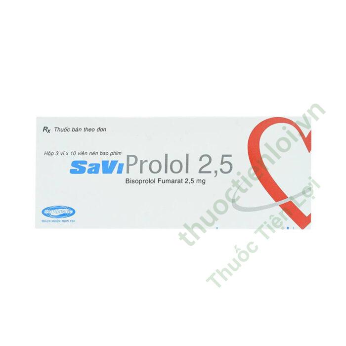 Saviprolol 2.5Mg SaVipharm (H/30V)