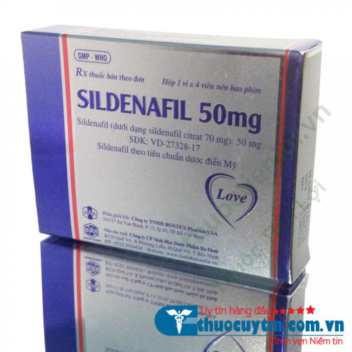 Sildenadil 50Mg Ba Đình (H/4V)