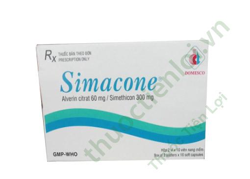 Simacone Alverin 60Mg Domesco (H/20V) 1 Simacone Alverin 60Mg Domesco (H/20V)