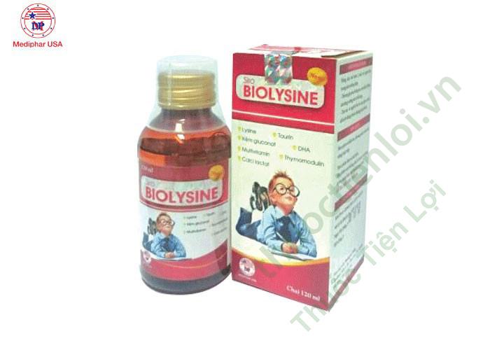 Siro Biolysine Mediphar (C/120ML) 1 Siro Biolysine Mediphar (C/120ML)