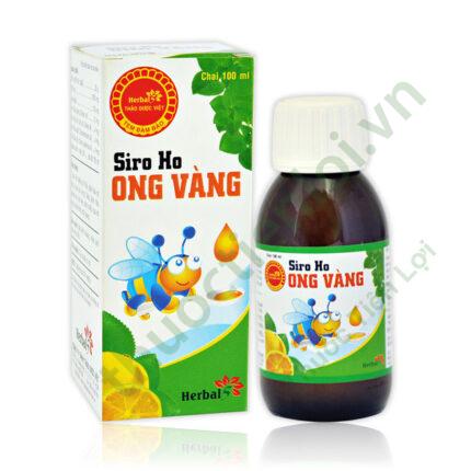 Siro Ho Ong Vàng - Herbal 5 (C/100ML) (Chai)