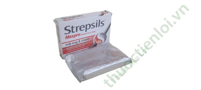 Strepsils Maxpro Reckitt Benckiser (Hộp 2 Vỉ X 8 Viên)