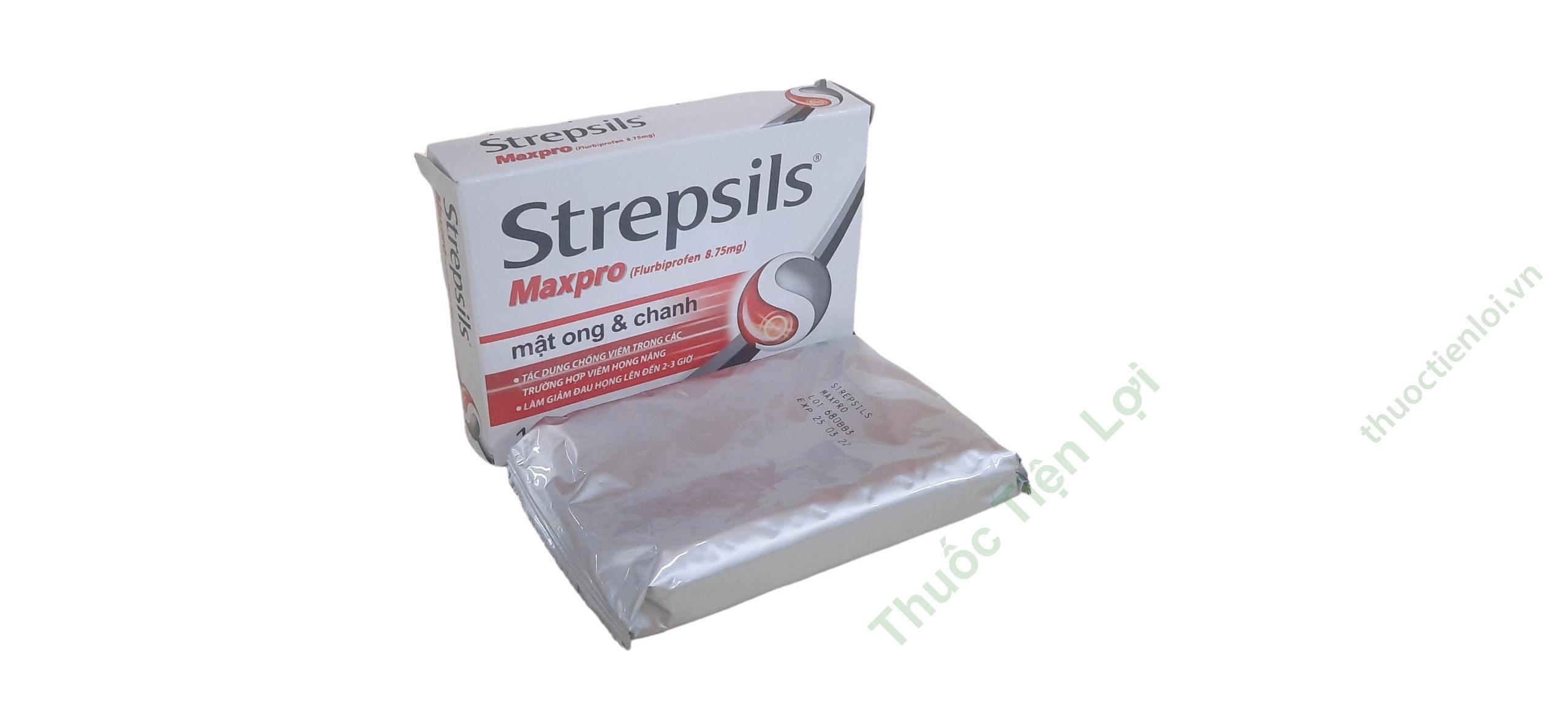Strepsils Maxpro Reckitt Benckiser (Hộp 2 Vỉ X 8 Viên) 1 Strepsils Maxpro Reckitt Benckiser (Hộp 2 Vỉ X 8 Viên)